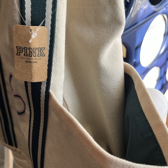 Pink Victoria’s Secret Canvas Tote Bag - Picture 7 of 13